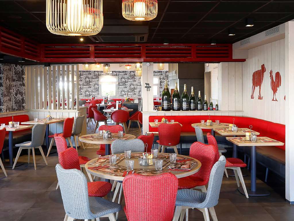 Ibis Reims Tinqueux Otel Restoran fotoğraf